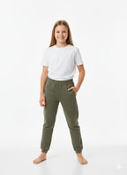 khaki green jogger