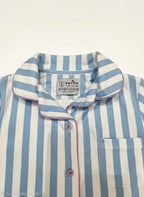 Classic Blue srtipe pyjamas set lilac