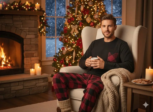 Black cherry pyjamas set