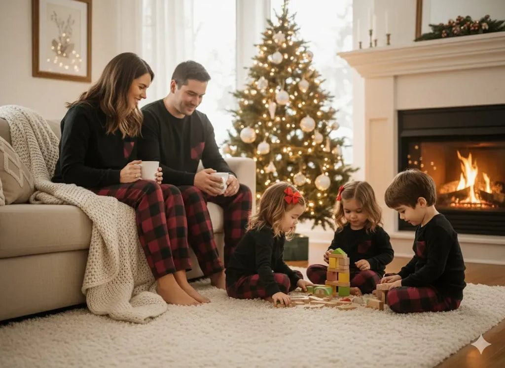 Black cherry pyjamas set