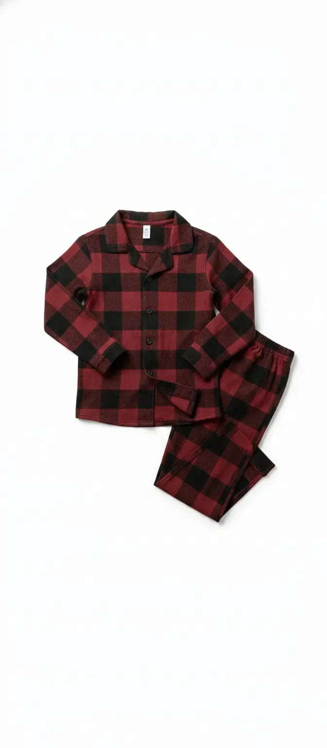 Classic cherry pyjamas for men