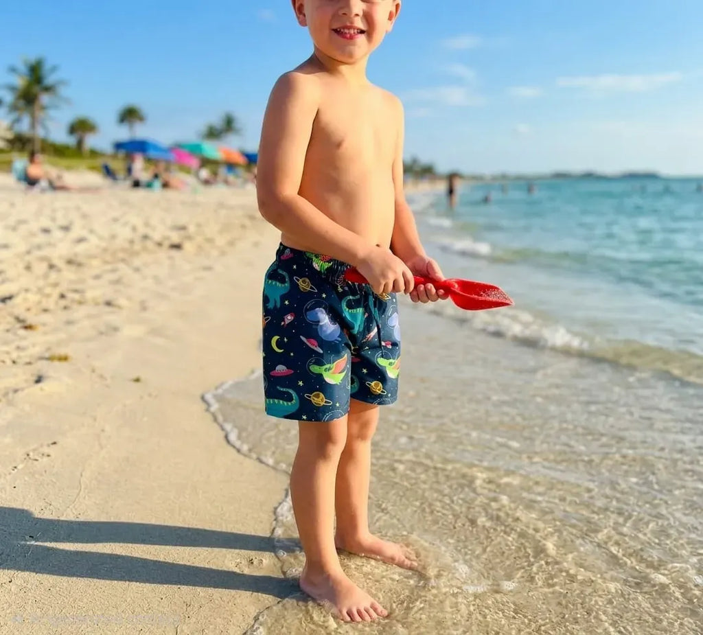 Dino swim shorts
