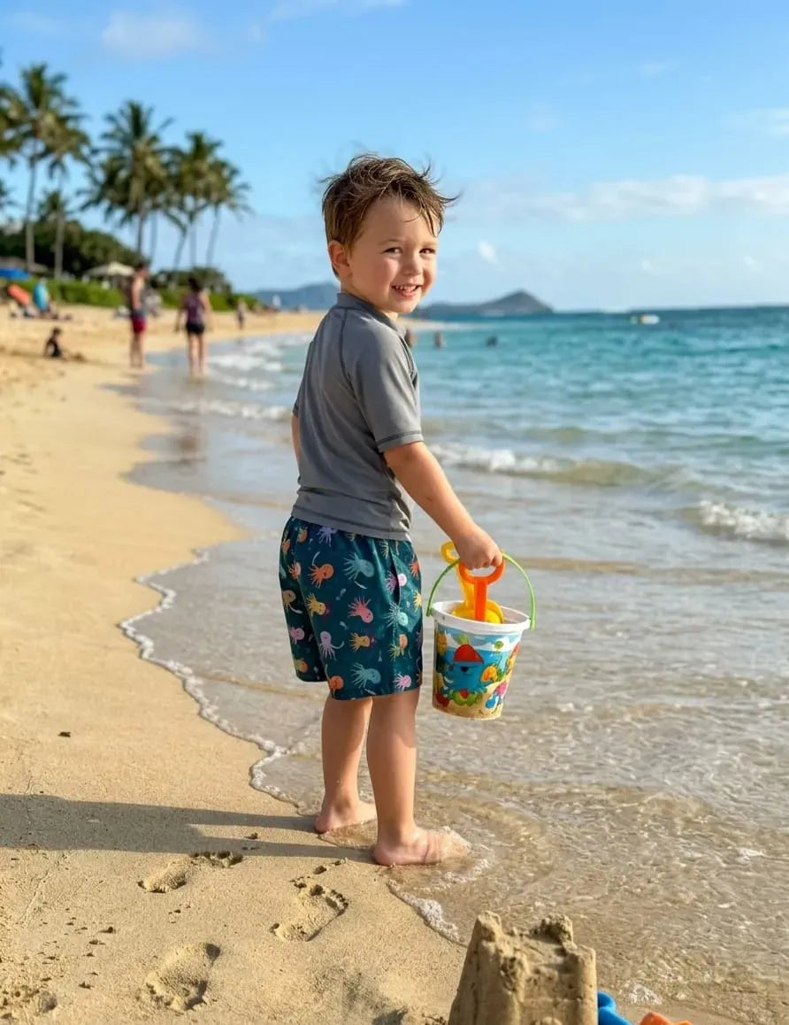octopus swim shorts