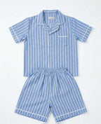Classic oxford dark blue pyjamas